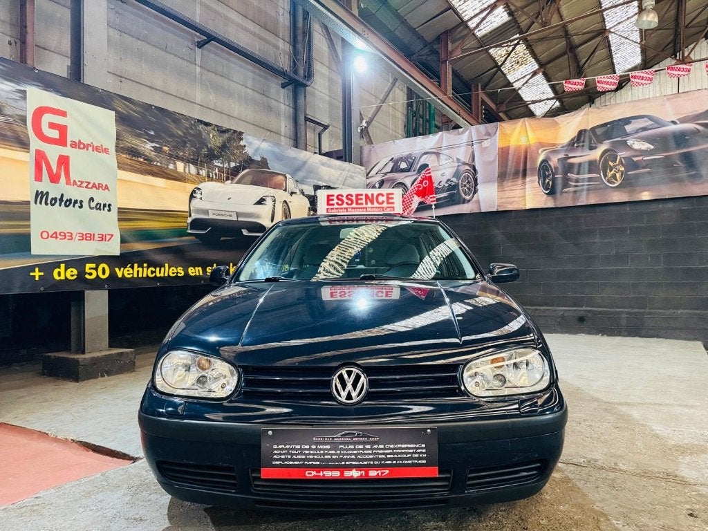 Volkswagen Golf4 2.0i Airco J.A Sieges chauffants, Achat, Airbags, Entreprise, Entretenue par le concessionnaire