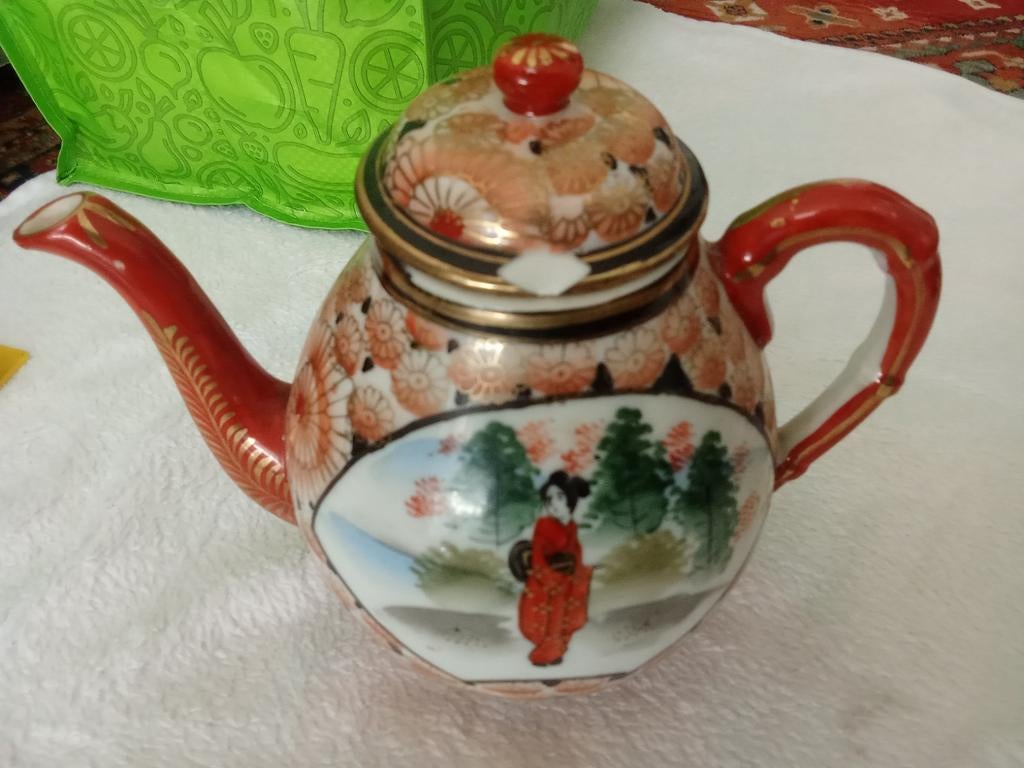Theepot handgemaakt Japan, Ophalen of Verzenden