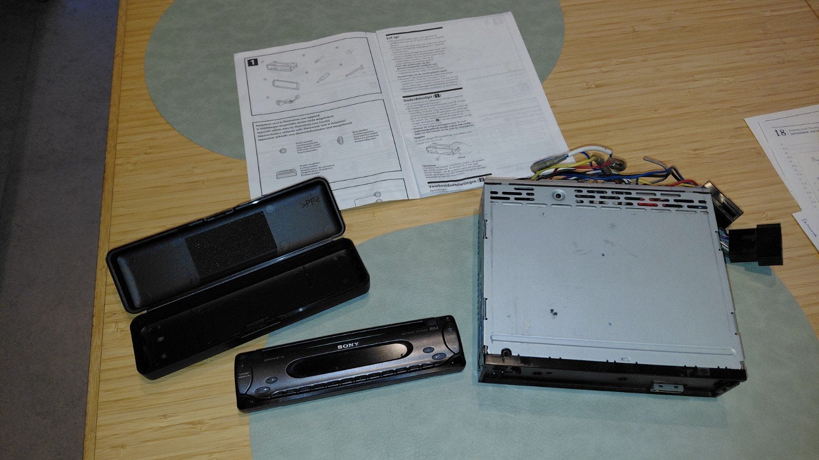 Autoradio & CD speler SONY, Enlèvement, Utilisé
