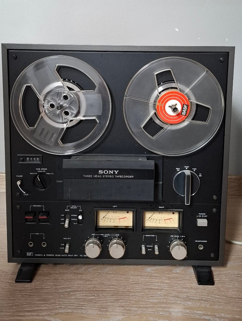 Sony TC 399, Enlèvement, Magnétophone, Avec bandes