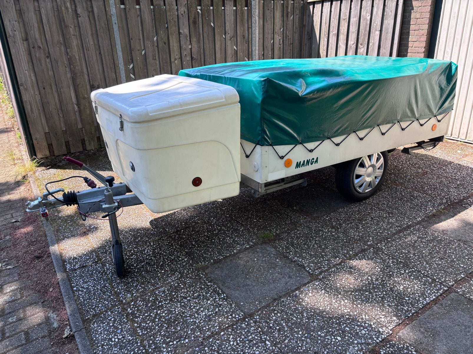 Cabanon manga bj 2009, Caravans en Kamperen, Ophalen, Beige, Tot en met 6, Cabanon