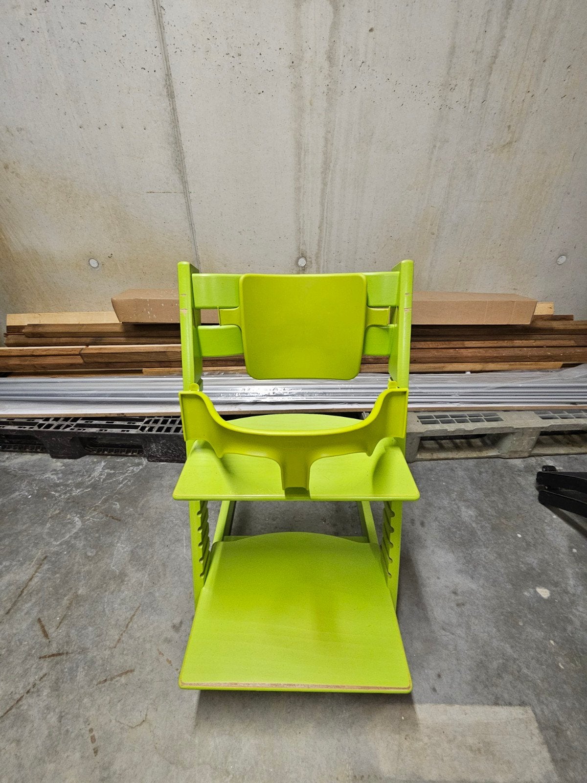 Tripp trapp stokke stoel groen, Ophalen