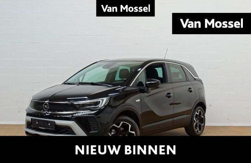 Opel Crossland 1.2 T Elegance automaat verwacht, Auto's, Gebruikt, Zwart, Zwart, 5 zetels