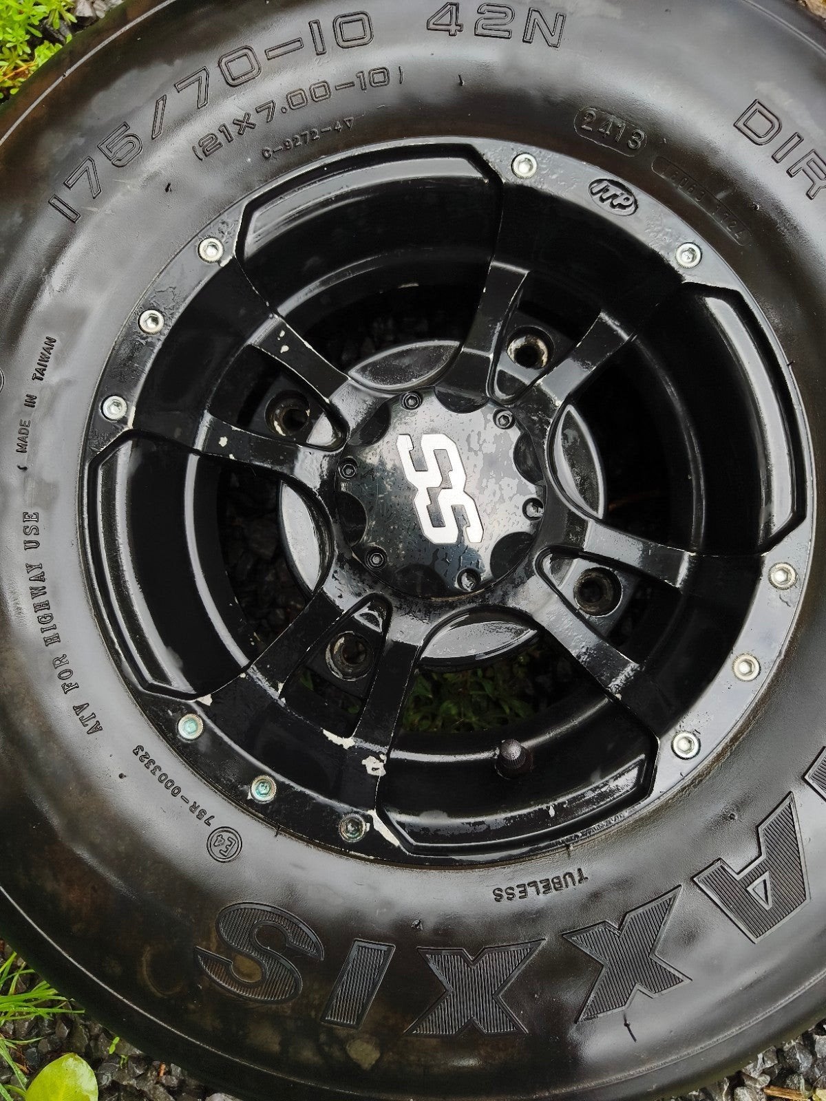 jantes raptor 350 itp ss, Motos