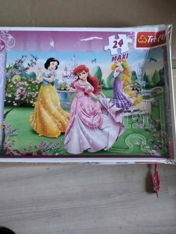 puzzel grote stukken, Ophalen