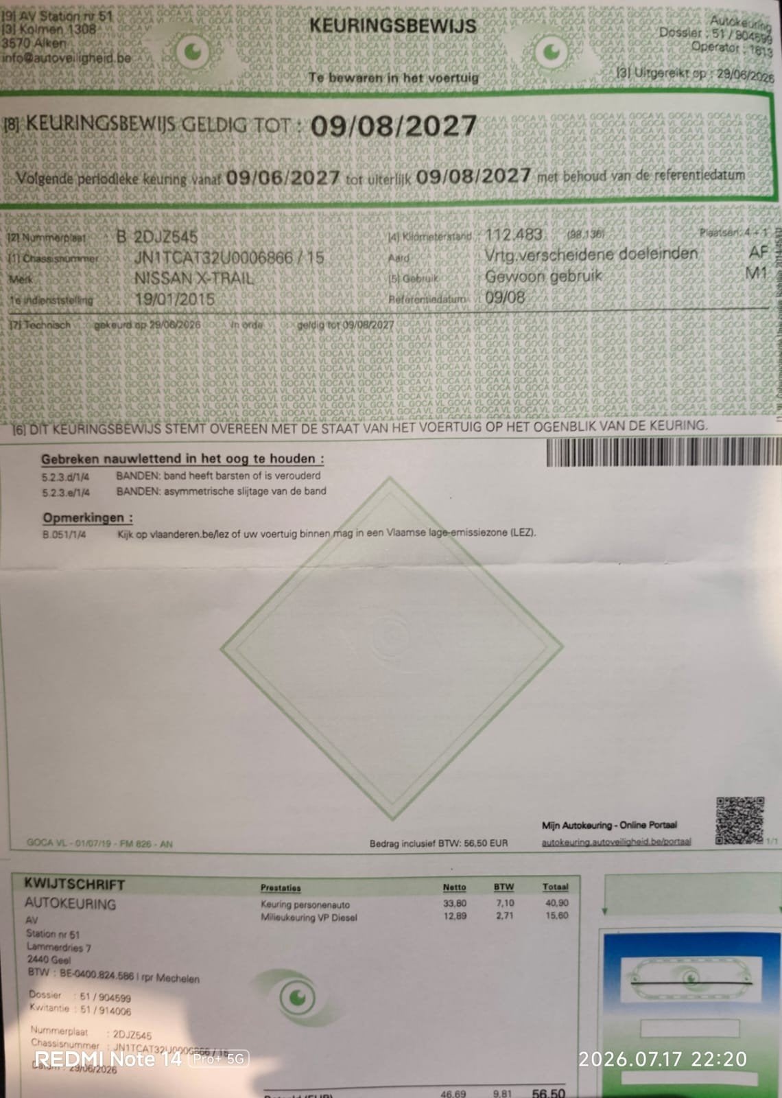 nissan xtril 2015, Auto's, Nissan, Particulier, X-Trail, Diesel, Euro 5, 5 deurs, Handgeschakeld, Ophalen