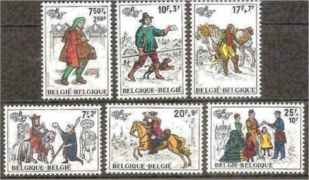 Belgique 1982 - Yvert/OBP 2071-2076 - Belgique 1982 (PF), Envoi, Non oblitéré, Neuf