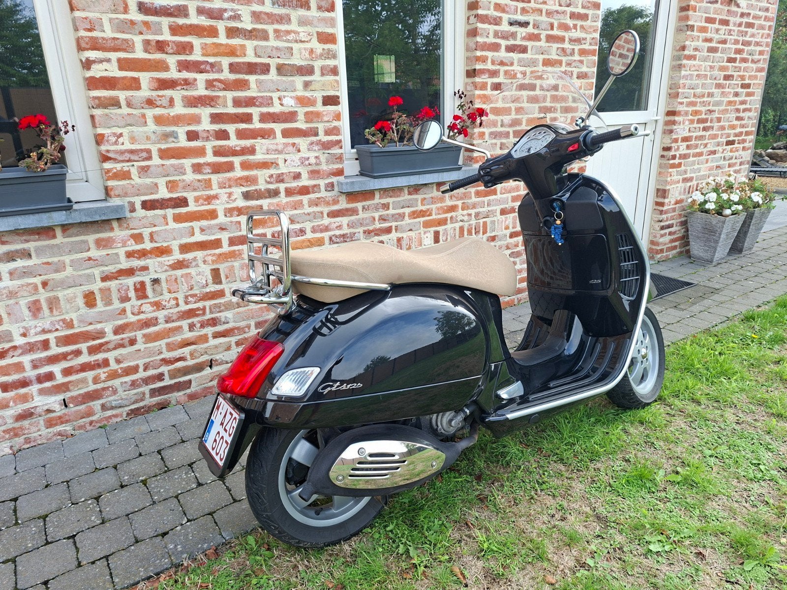 Vespa GTS 125 van 2010, 125 cm³, Enlèvement, Utilisé, Essence