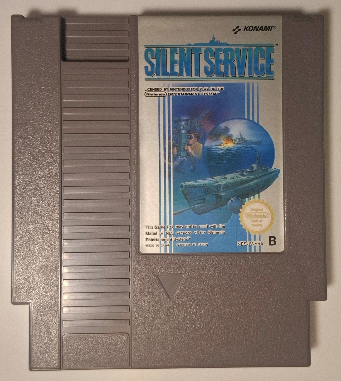 Silent Service ( Nintendo Nes Game ), Games en Spelcomputers, Games | Nintendo NES, Zo goed als nieuw, Strategie en Constructie