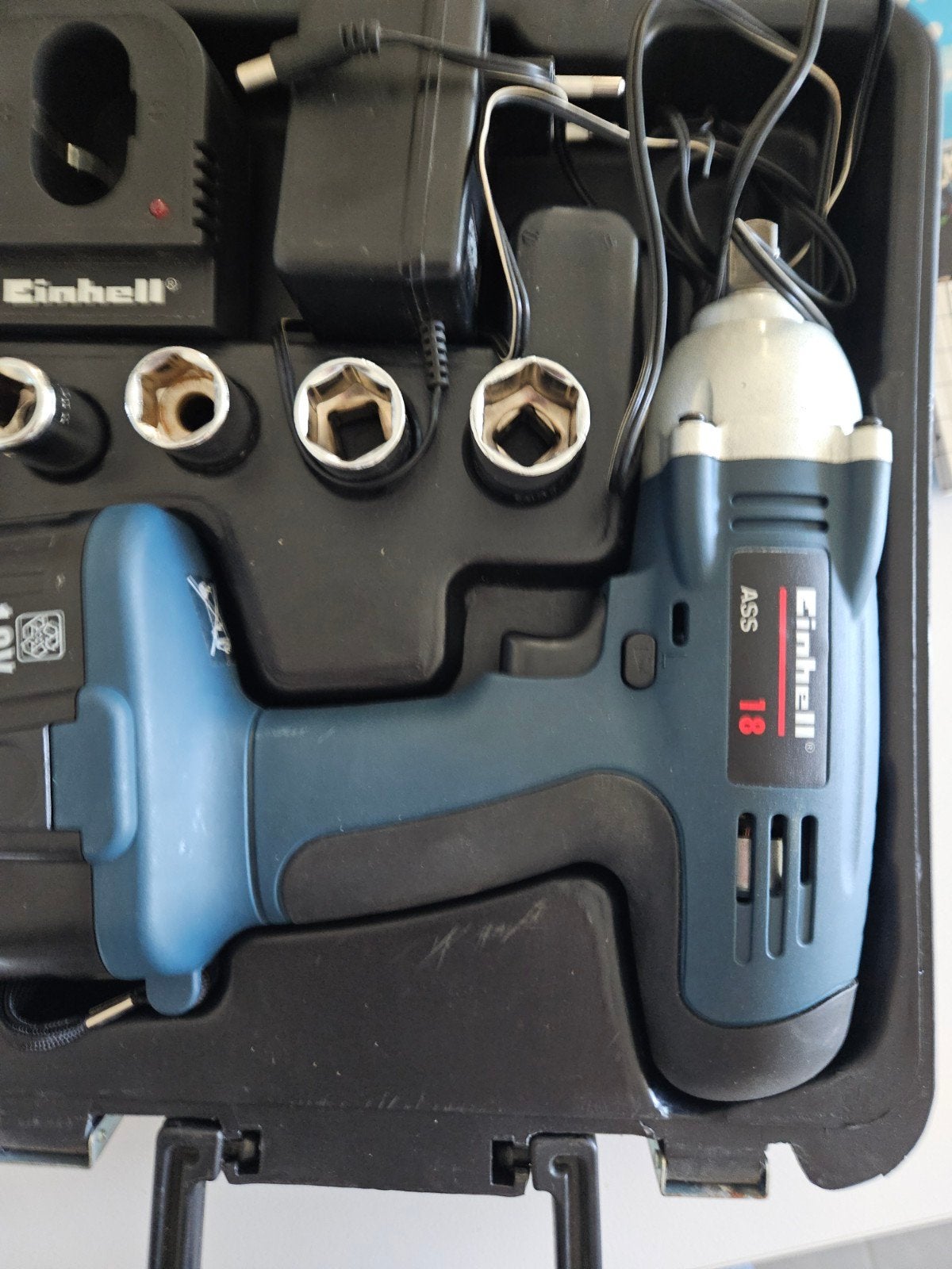 bouloneuse op 18v battery met 4 potsleutels, Doe-het-zelf en Bouw, Ophalen, Gebruikt, Overige typen