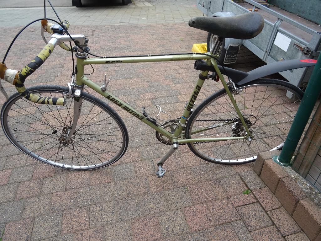 koersfiets, Ophalen, Gebruikt