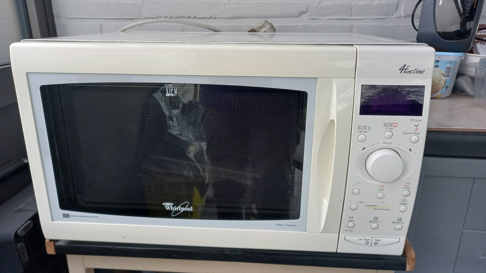 Micro ondes whirlpool 40 €, Enlèvement, Gril