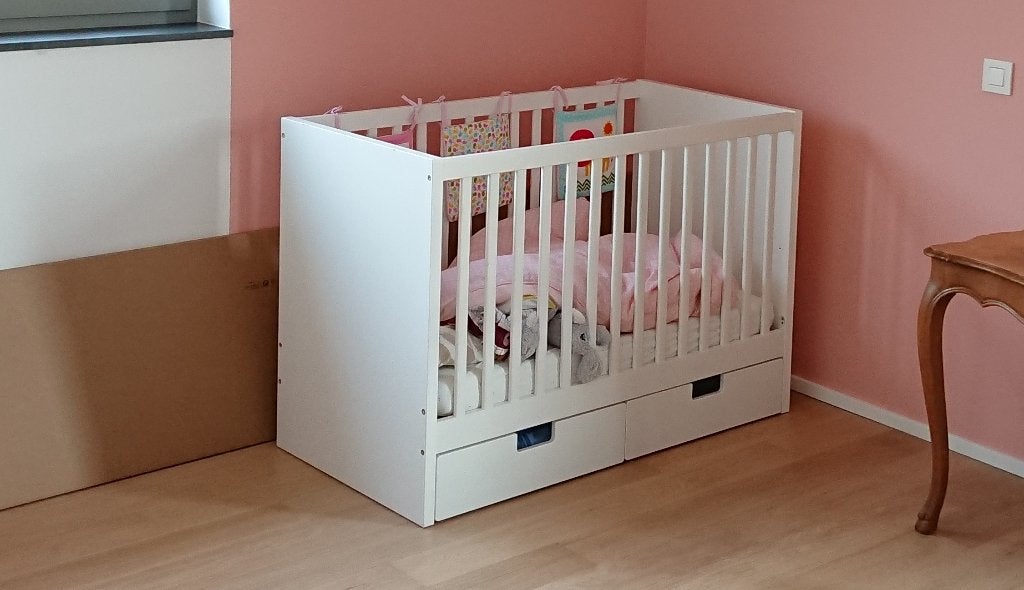 Lit Cage Ikea STUVA / SMASTAD, Enlèvement, Utilisé, Moins de 140 cm, Moins de 70 cm