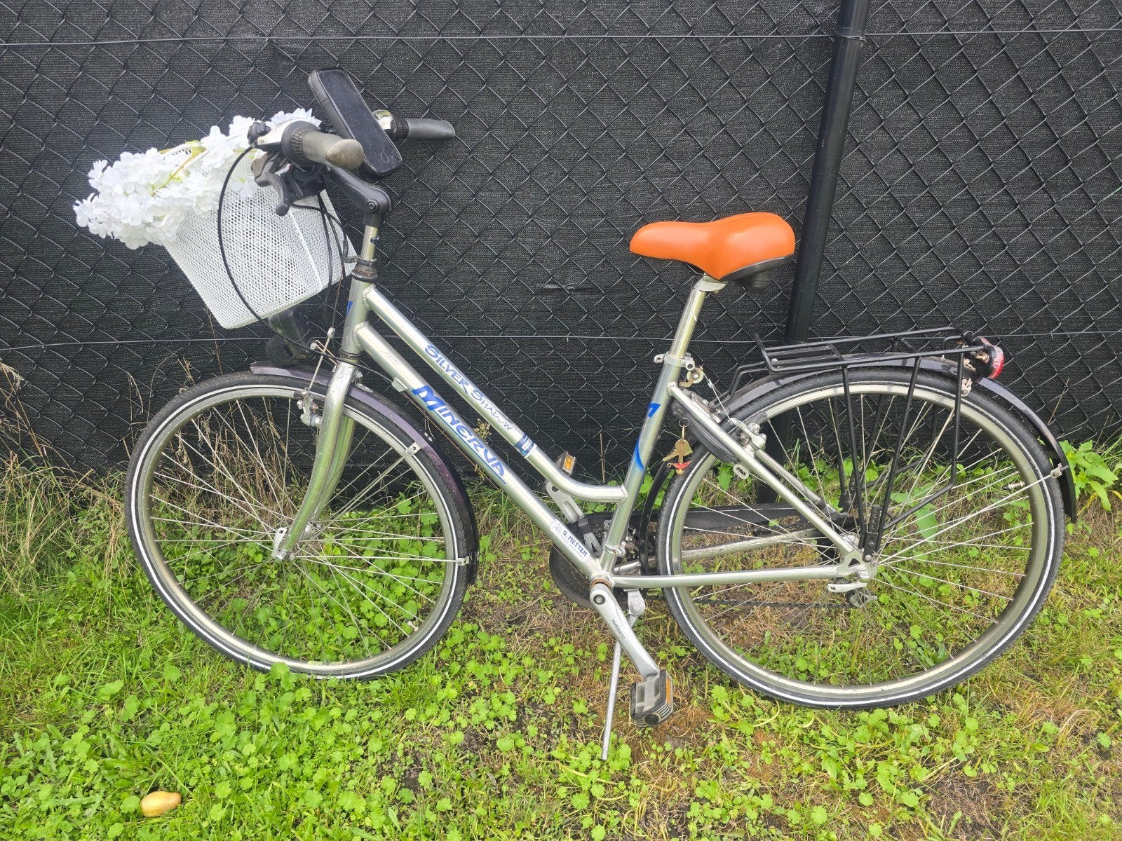 Minerva fiets, Fietsen en Brommers, 53 tot 56 cm, Zo goed als nieuw, Schijfrem, Ophalen
