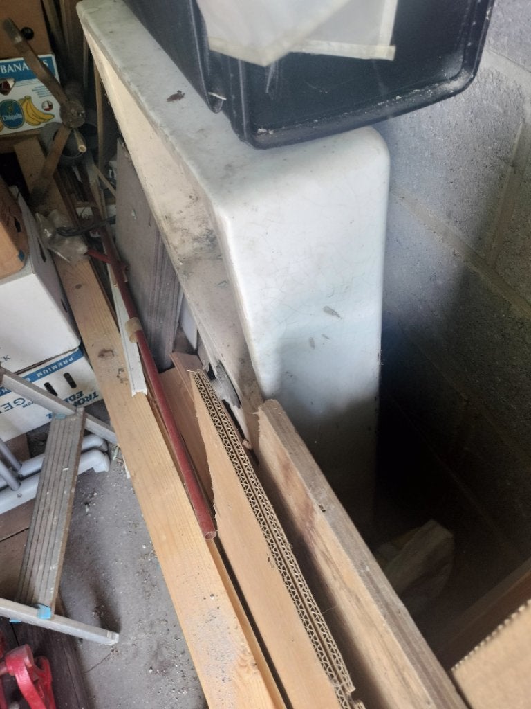 Wasbak, Ophalen
