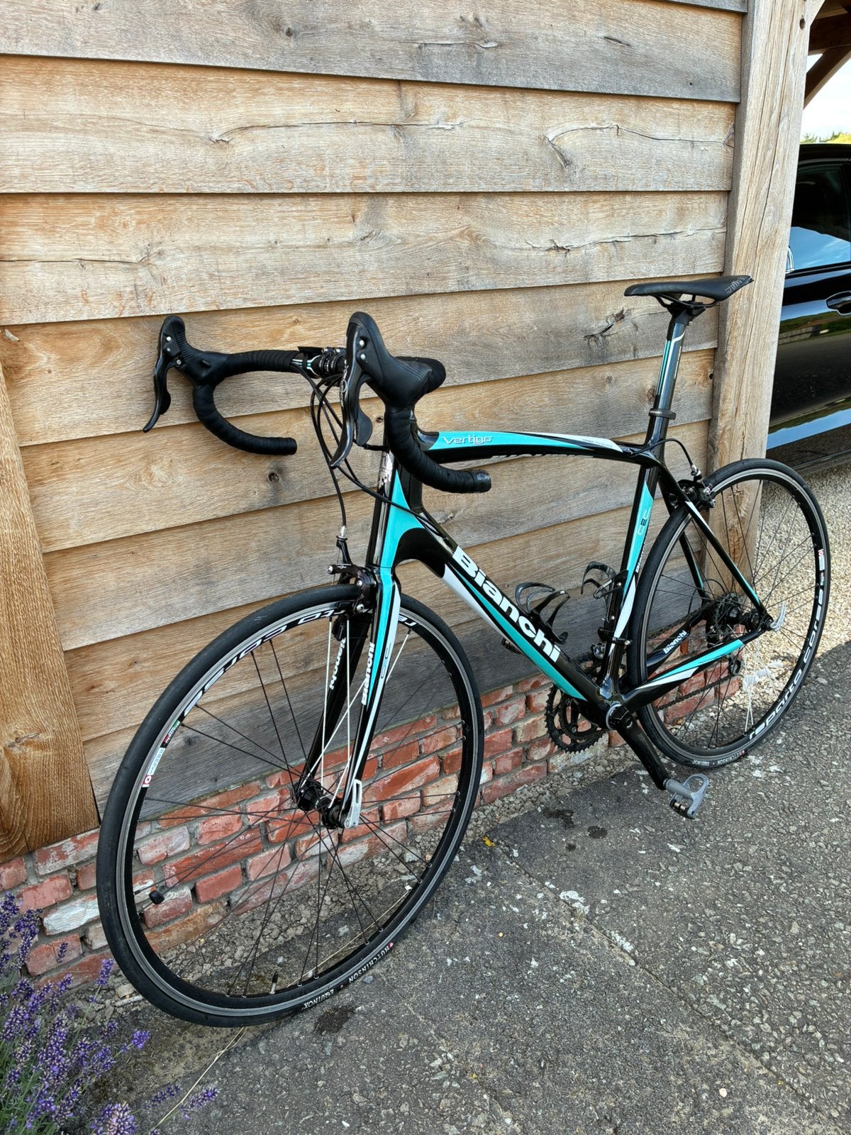 Bianchi Vertigo koersfiets nieuwstaat!, Vélos & Vélomoteurs, Vélos | Vélos de course, Autres marques, 10 à 15 vitesses, Frein sur jante