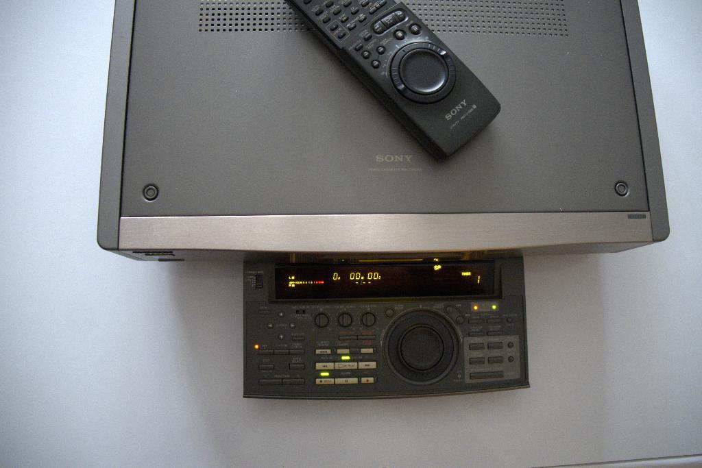 Sony EV-S9000E Video8 - Hi8 Videorecorder, Ophalen of Verzenden, Zo goed als nieuw