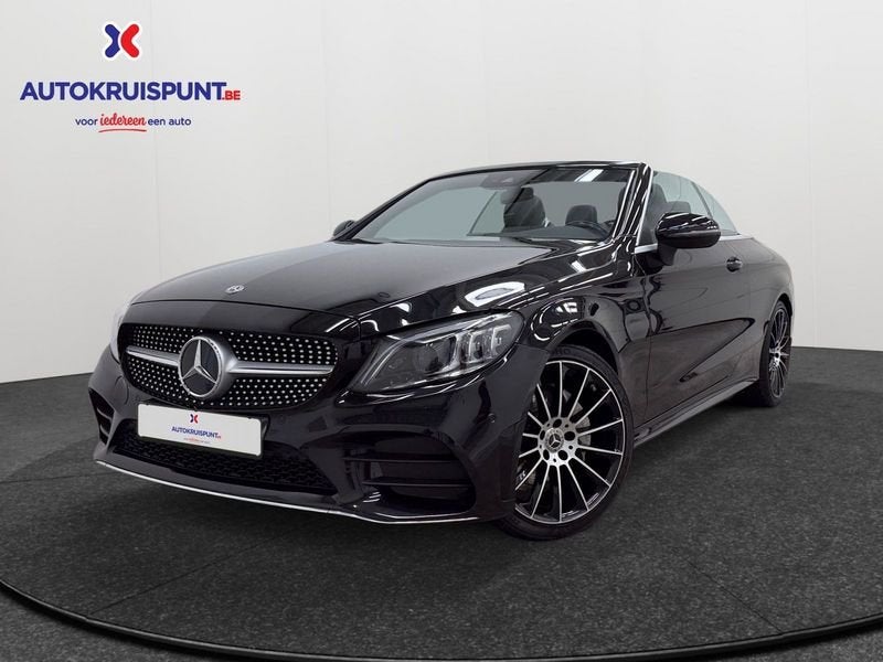 Mercedes-Benz Classe C C200 Automaat cabrio, Autos, Achat, Cabriolet, Noir, 2 portes