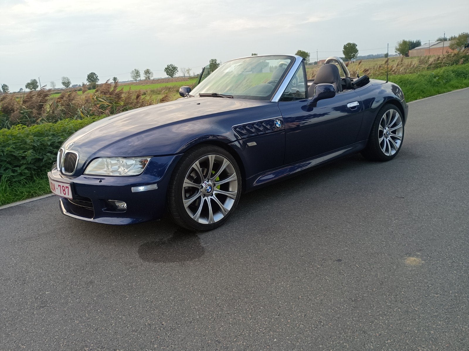 BMW Z3, Achterwielaandrijving, 4 cilinders, Cabriolet, Blauw