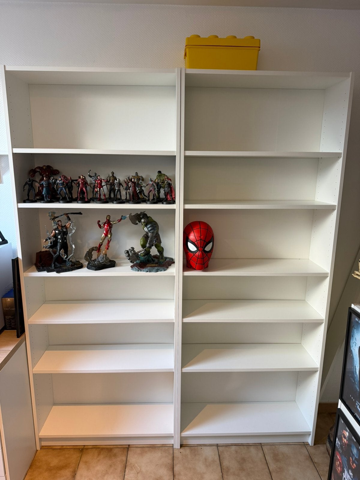 2 etager ikea billy blanc, Enlèvement ou Envoi, Comme neuf