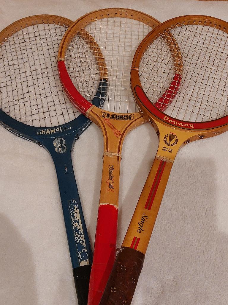 Vintage tennisracket(s), Gebruikt, Racket, Ophalen, L2