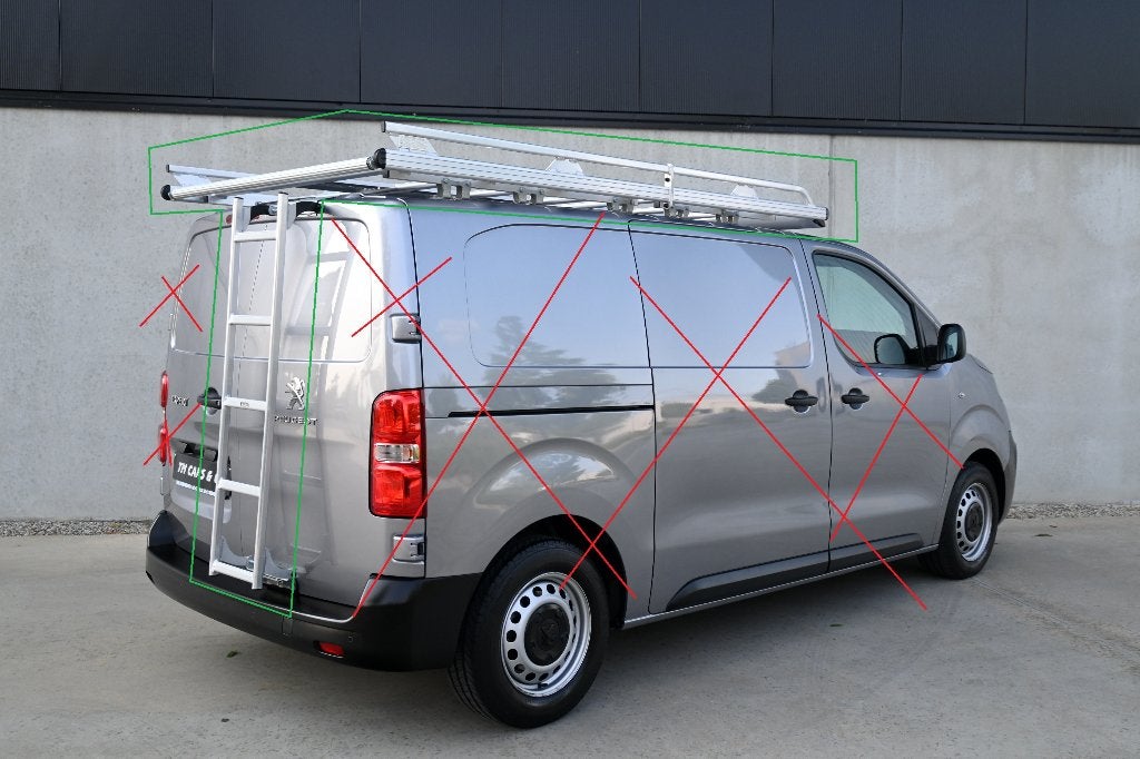 Peugeot eXPERT L2 Alu Dakrek / porte bagage / imperial, Enlèvement, Comme neuf