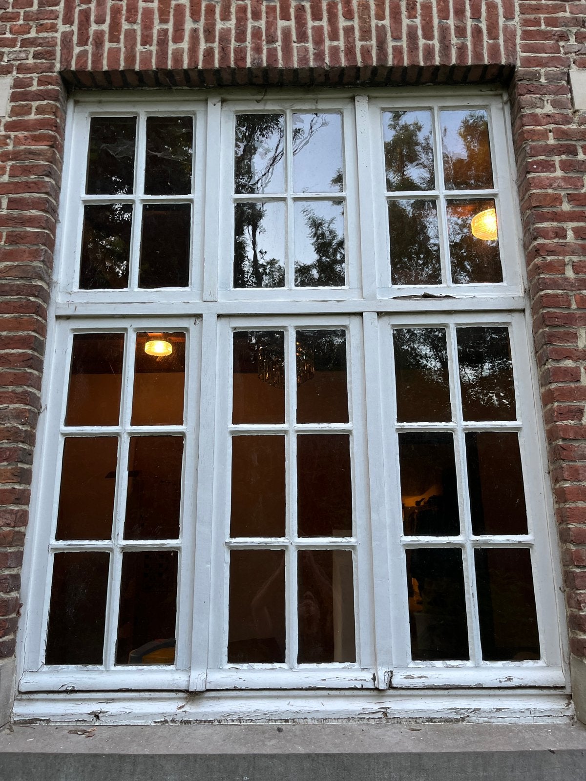 Houten raam (eik), Doe-het-zelf en Bouw, Ophalen, Gebruikt, Hout, Raamkozijn