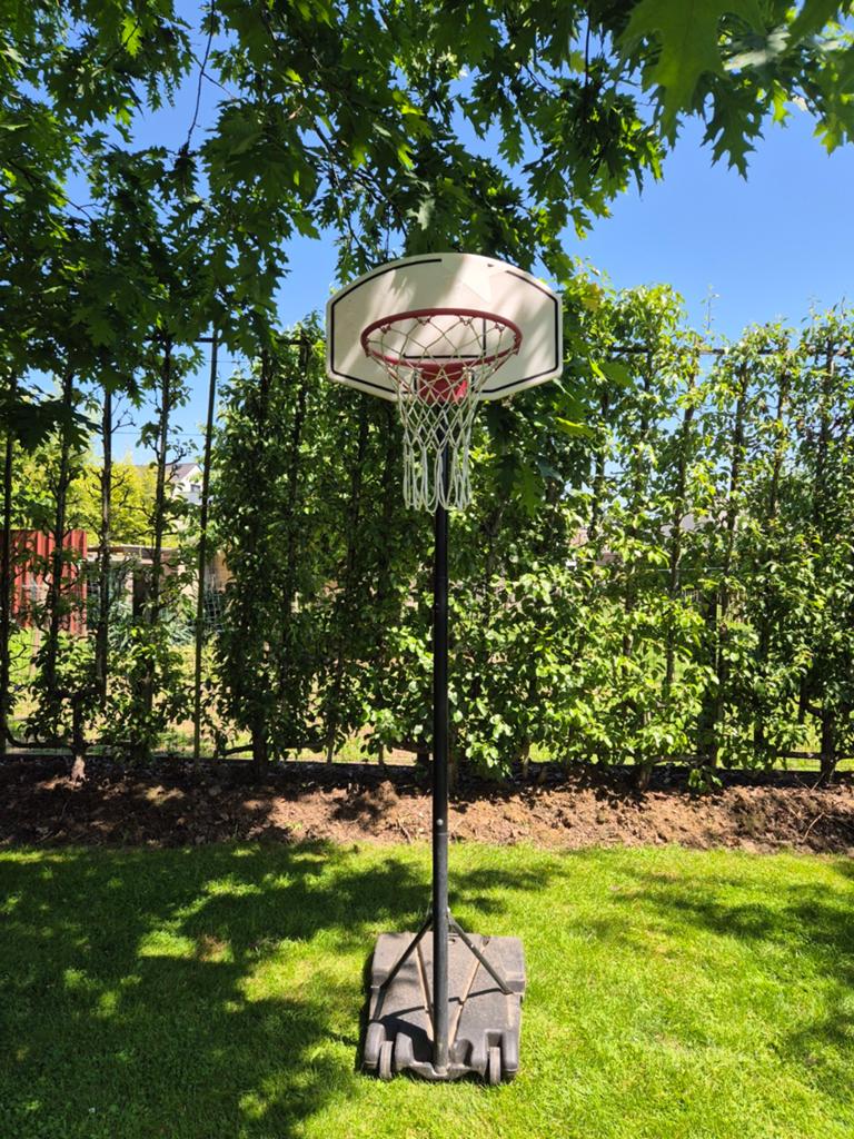 Basketbalring- verplaatsbaar, in hoogte verstelbaar, Sport en Fitness, Basketbal, Ophalen