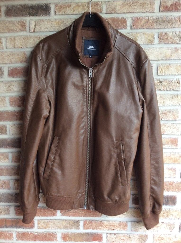 LEDEREN VEST CKM CLOCKHOUSE MAAT M ZO GOED ALS NIEUW, Kleding | Dames, Maat 38/40 (M), Bruin, Ophalen of Verzenden, Zo goed als nieuw