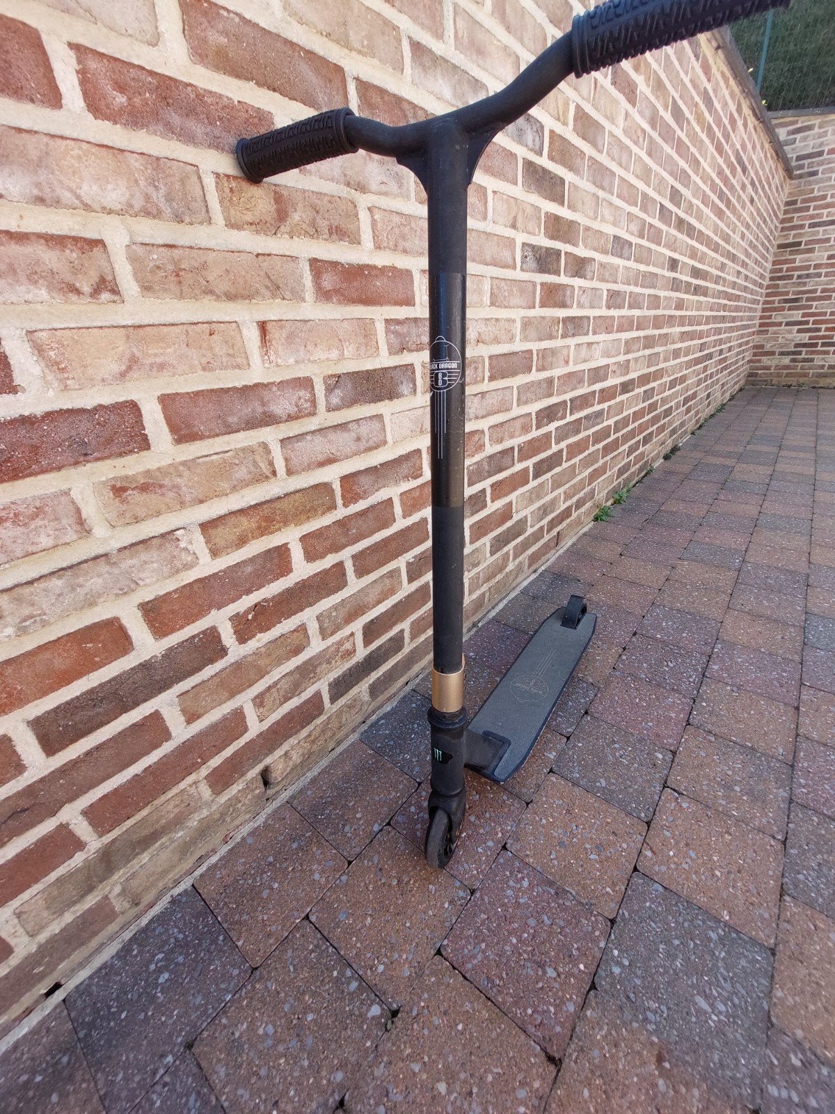 Black Dragon stuntstep, Fietsen en Brommers, Steps, Ophalen, Gebruikt, Gewone step, Black dragon