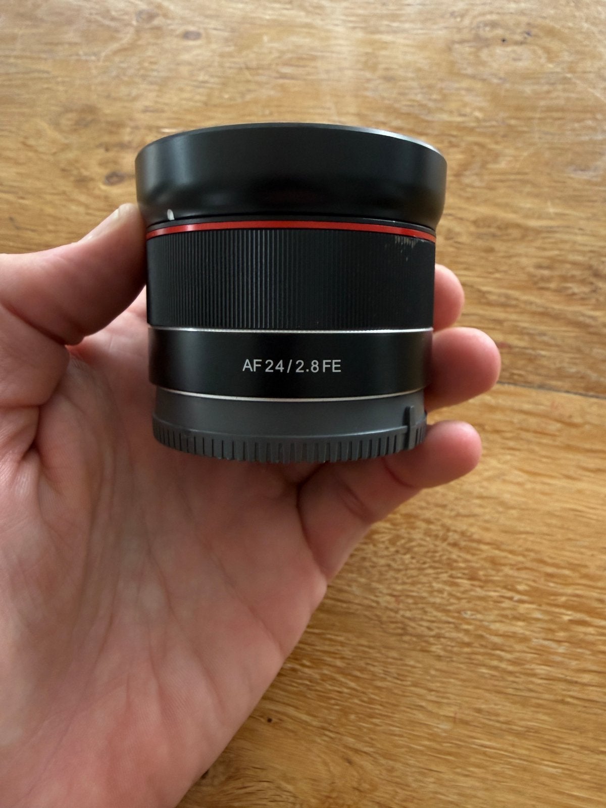 Samyang 24mm f2.8, TV, Hi-fi & Vidéo, Enlèvement ou Envoi, Comme neuf, Samyang