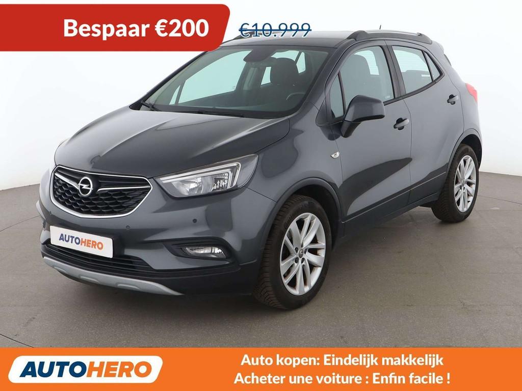 Opel Mokka X 1.6 Active Start/Stop (bj 2017), Auto's, Stof, Gebruikt, Zwart, MokkaX