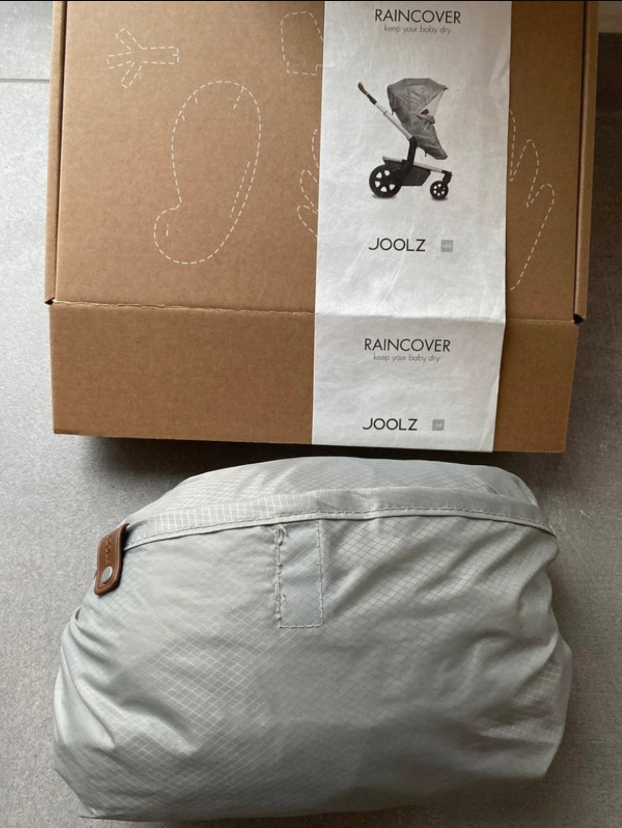 Joolz - Raincover wandelwagen. Perfecte staat!, Enlèvement ou Envoi, Comme neuf, Autres marques