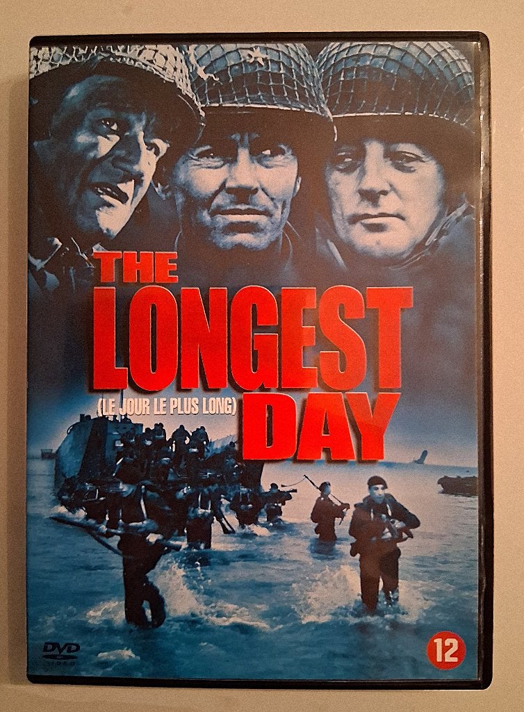 Longest Day (oorlogsfilm), Cd's en Dvd's, Ophalen of Verzenden, Zo goed als nieuw, Oorlog