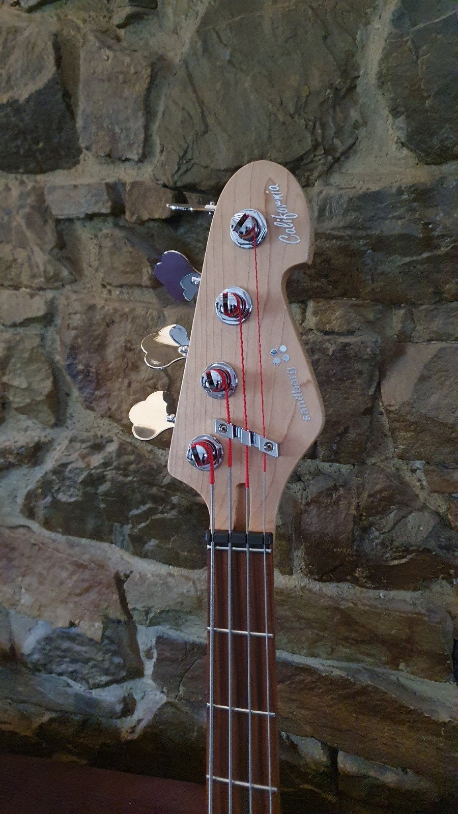 Sandberg California II VM4, Muziek en Instrumenten, Snaarinstrumenten | Gitaren | Bas, Fretloos, Ophalen of Verzenden