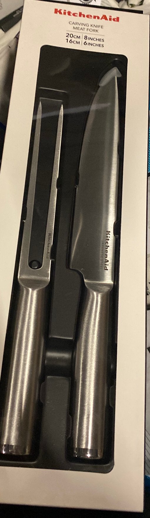 Couteau à découper et fourchette à viande Kitchenaid neufs, Enlèvement ou Envoi, Neuf