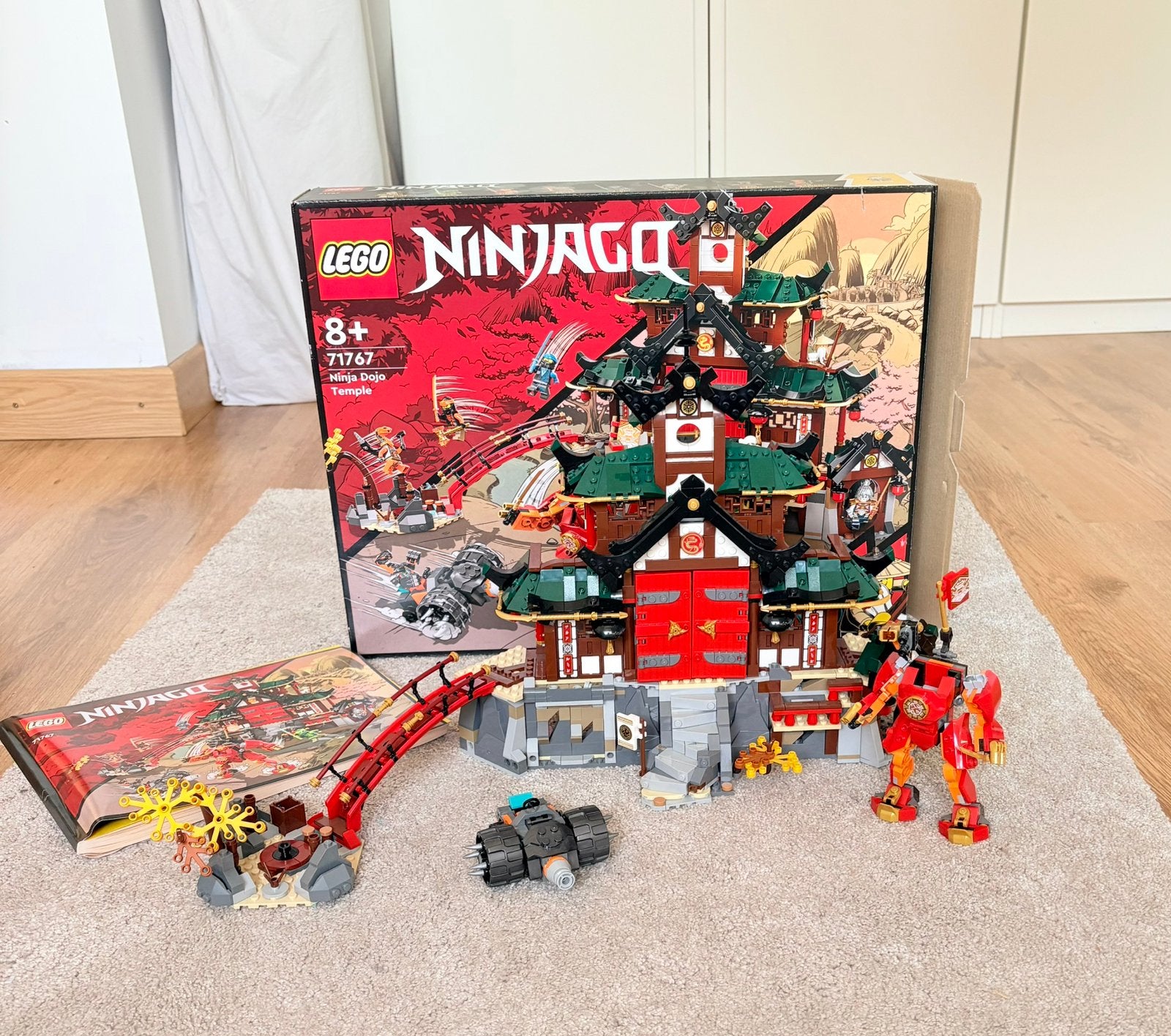 LEGO Ninjago 71767 Dojo Temple + Box (SANS figurines), Enfants & Bébés, Jouets | Blocs de construction, Comme neuf, Autres marques