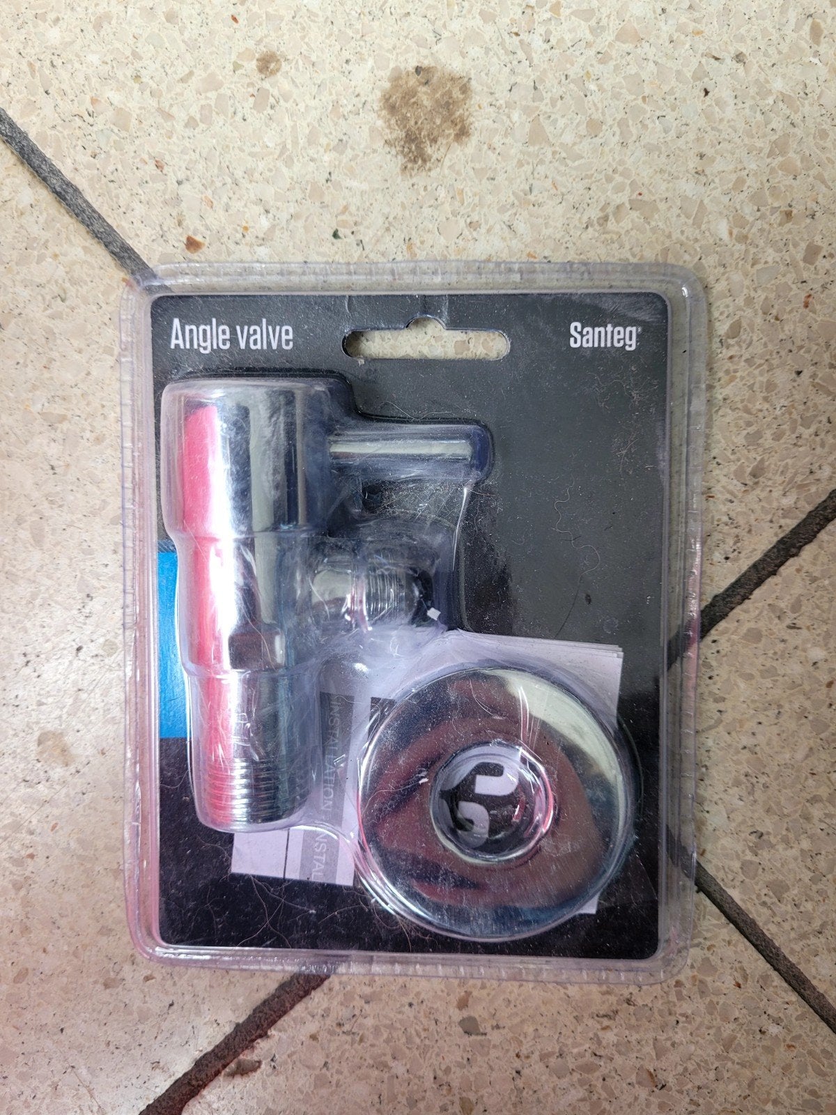 Robinet d'arrêt angle Santeg 1/2-3/8, Enlèvement ou Envoi, Neuf