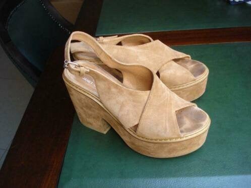 ** Janet Sport sandalen, dames. mt 39, Kleding | Dames, Schoenen, Beige, Gedragen, Sandalen of Muiltjes, Ophalen of Verzenden