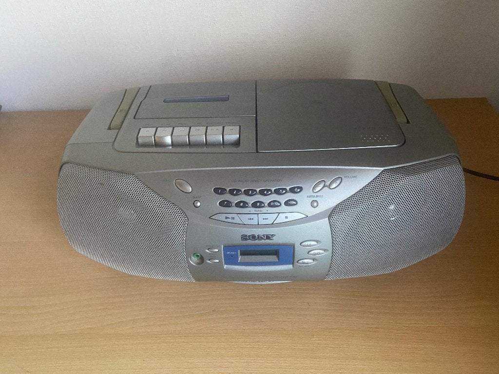 stéréo cd portable Draagbare cd stéréo Sony, Philips, Enlèvement ou Envoi, Lecteur CD, Utilisé