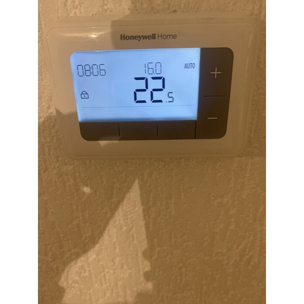 Honeywell T4M thermostaat weekprogramma, Ophalen of Verzenden, Zo goed als nieuw