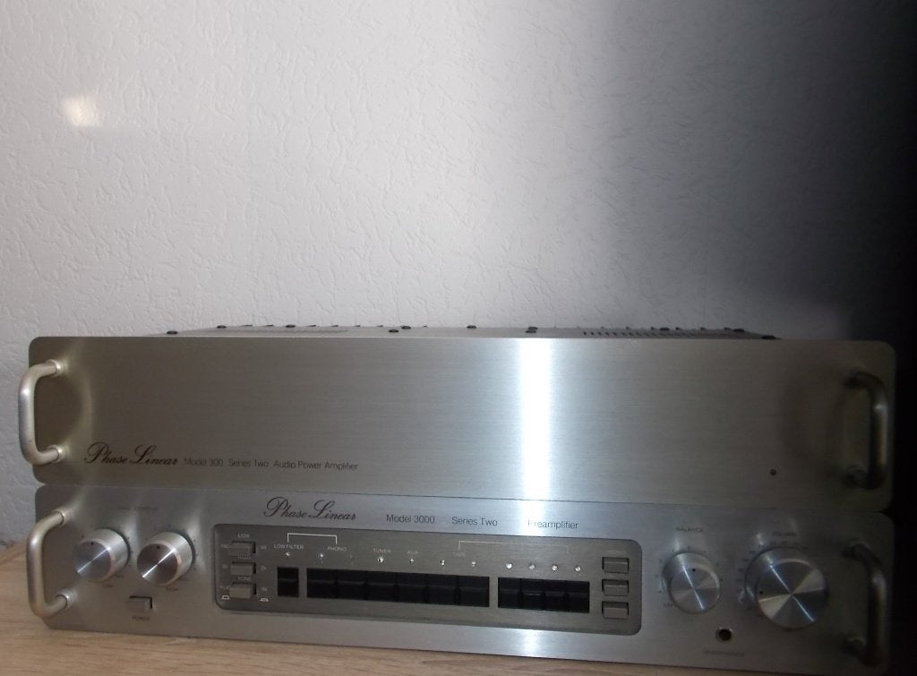 PHASE LINEAR - 300 Poweramp/3000 Preamp - series Two, Audio, Tv en Foto, Gebruikt, 60 tot 120 watt, Stereo, Ophalen