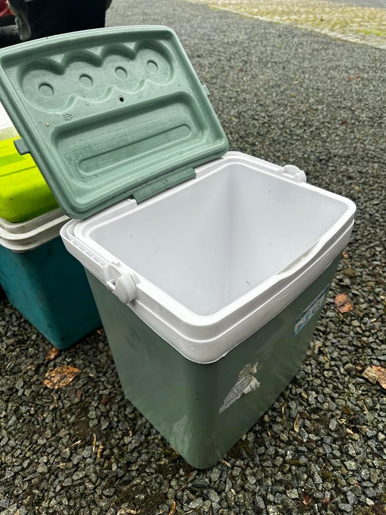 3 glacières, Caravanes & Camping, Enlèvement, Utilisé, Glacières, Électrique