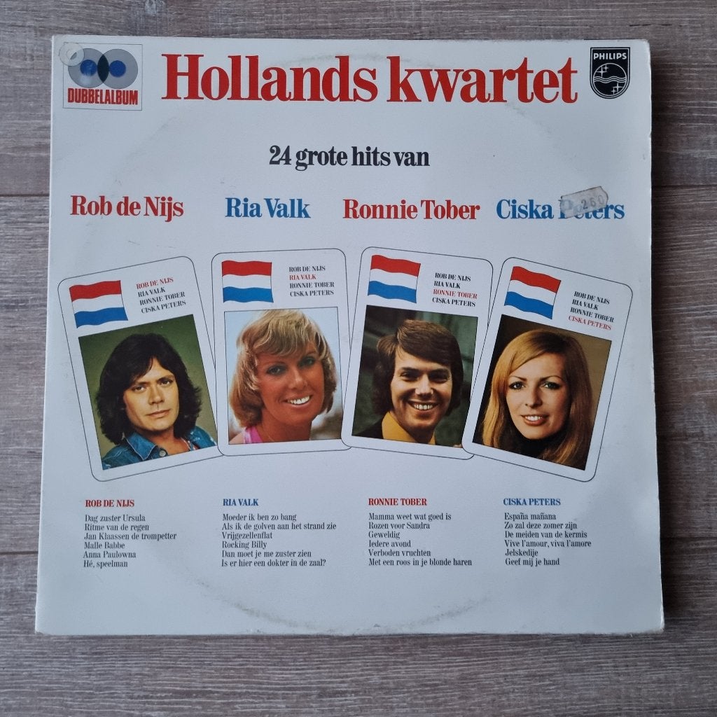 2xLP Various – Hollands Kwartet, Cd's en Dvd's, Gebruikt, Dubbel-LP, Ophalen of Verzenden, 12 inch
