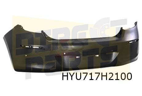 Hyundai i20 (6/12-1/15) achterbumper (te spuiten) (bij PDC), Auto-onderdelen, -, Verzenden, -, Nieuw