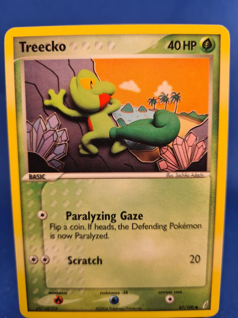 Treecko 67/100 - Crystal Guardians, Verzenden, Gebruikt