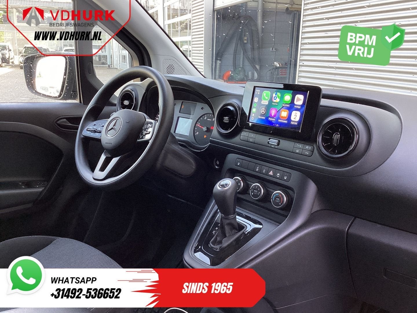 Mercedes-Benz Citan 110 CDI Aut. Stoelverw./ Carplay/ Cruise, Automaat, Electronic Stability Program (ESP), Mercedes-Benz, Bedrijf