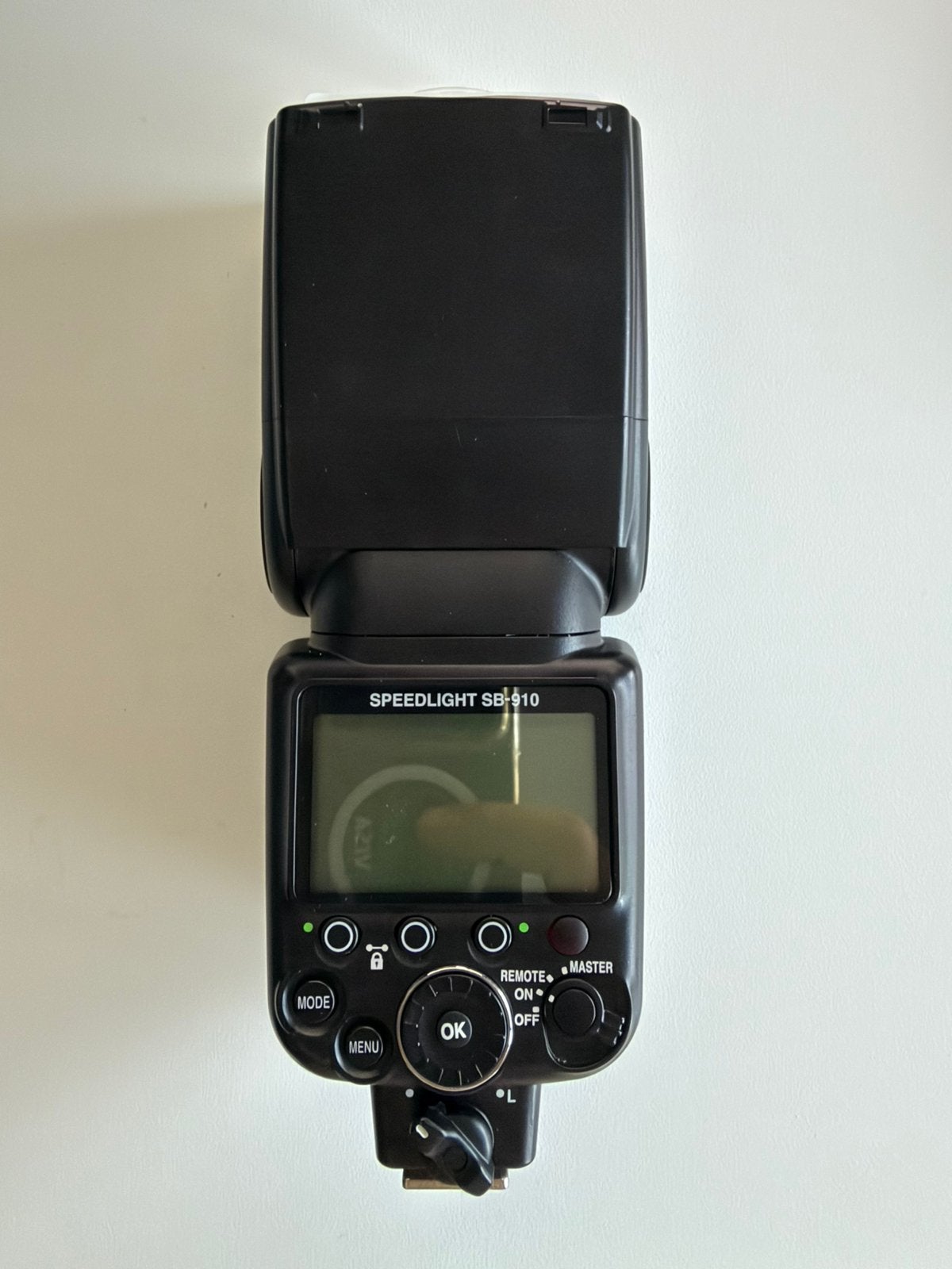 Nikon SB-910 flitser, TV, Hi-fi & Vidéo, Nikon, Enlèvement ou Envoi, Comme neuf, Inclinable