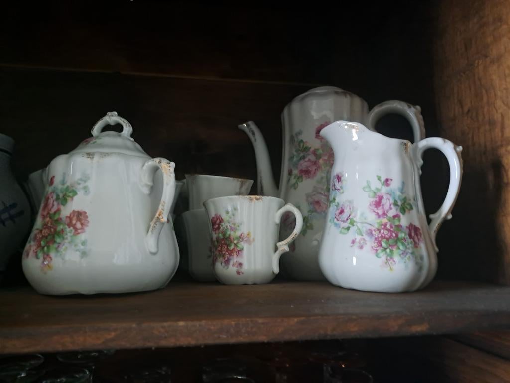 Koffieservice, Ophalen
