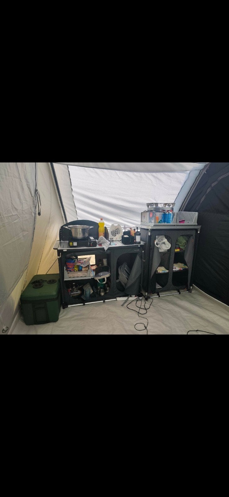 tent met toebehoren te koop